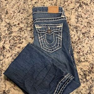 True Religion unisex size 14Y jeans